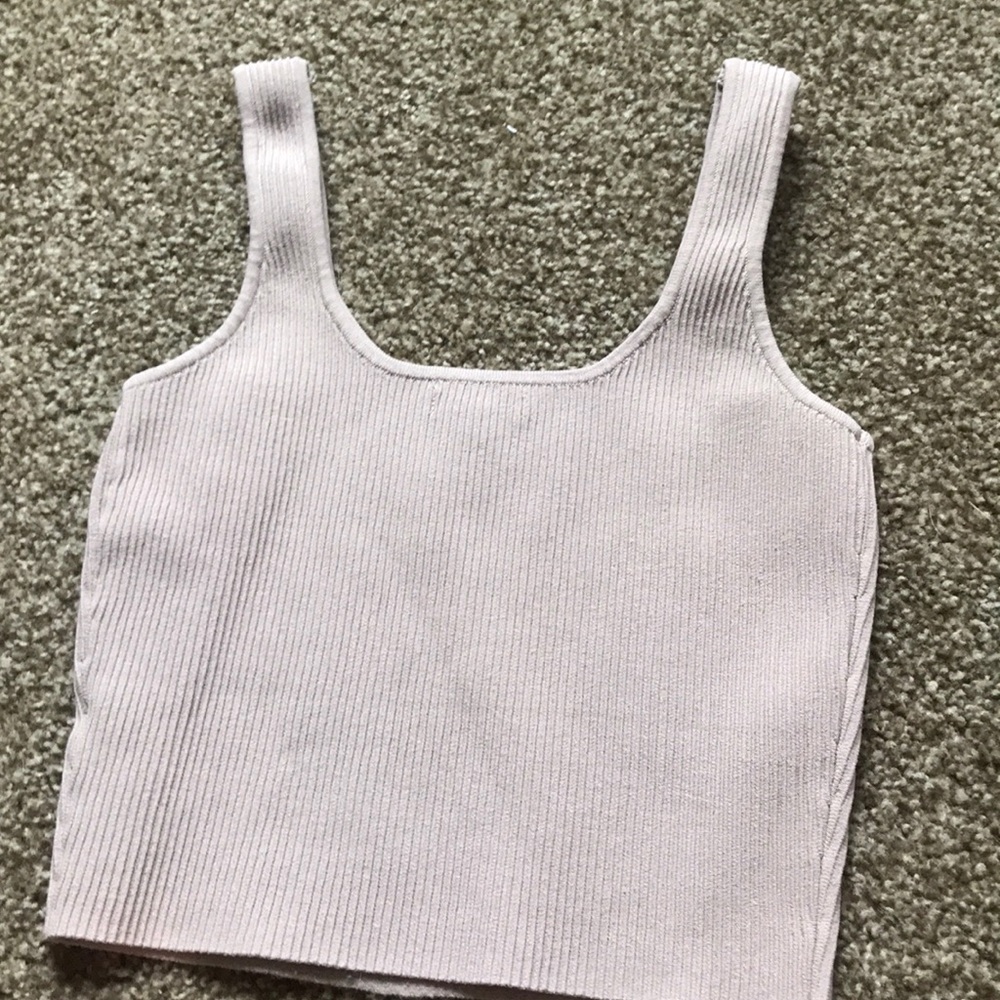 Pacsun knitted crop top